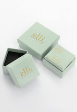 ELLI y ELLI PREMIUM Damen-anillo apilables anillo Infinity 375 oro amarillo - 0610193114