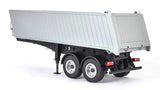 Carson 500907312 - Maqueta de camioneta de 2 Ejes (Escala 1:14), Color Plateado