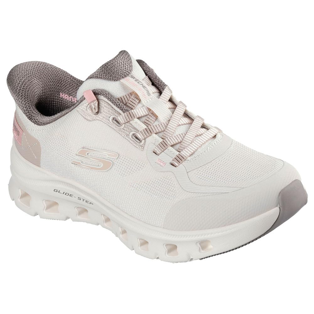 Skechers Glide-Step Pro, Zapatillas de Deporte Mujer, Natural, 38.5 EU