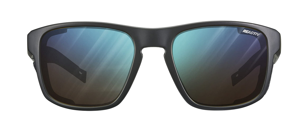 Julbo Shield M Gafas de Sol, Black Frame, Unisex Adulto
