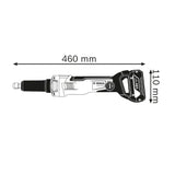 Bosch Professional 18V System GGS 18V-23 LC - Amoladora recta a batería (Brushless, 23000 rpm, conectable, pinza Ø maxi. 8 mm, sin batería, en L-BOXX)