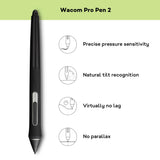 Wacom Cintiq 16 - Monitor Interactivo y bolígrafo Wacom Pen Pro 2, Pantalla LCD de 16" para diseño digital, Resolución Full HD, Compatible con Windows y OS, Negro