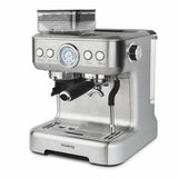 H.Koenig Espresso machine with grinder EXPRO980, 2.7L, 250g bean reservoir, 15 grind sizes, Italian pump, Customizable dosage for 1 or 2 cups, Thermoblock, Pressure 20 bars