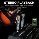 Xvive P3 Receptor Bluetooth para mesas de Mezcla o PA