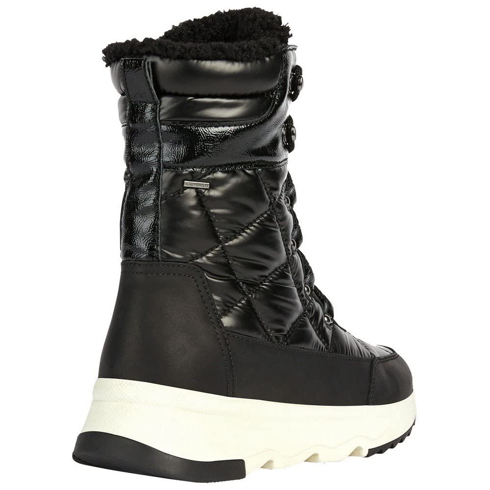 Geox D Falena B Abx B, Botines para Mujer, Negro (Black), 36 EU