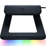 Razer Laptop Stand Chroma V2 - Soporte para Ordenador portátil con iluminación RGB Chroma (Hub USB 3.0 con 3 Puertos, ángulo de inclinación de 18 Grados, Aluminio y diseño ergonómico)
