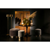 LAMPARA DE PIE 24X24X170 METAL DORADO