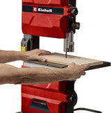 Einhell Sierra de banda TC-SB 245 L (400W, máx. vel. de banda 72 m/min, 245 mm anchura de paso, máx. altura de corte 101 mm, mesa de sierra inclinable, tope paralelo y angular, conexión de aspiración)