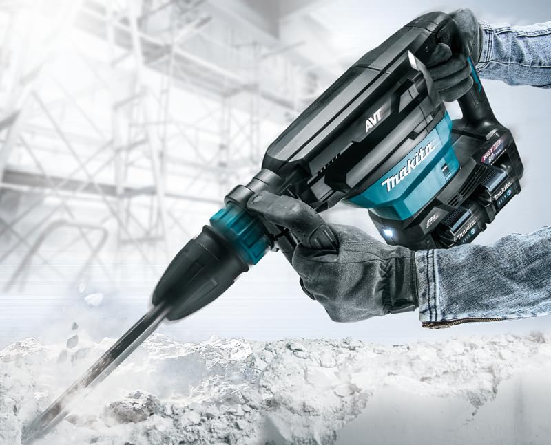 Makita HM002GZ03 XGT - Martillo de demolición (40 V, Li-Ion, SDS-Max) sin batería y cargador
