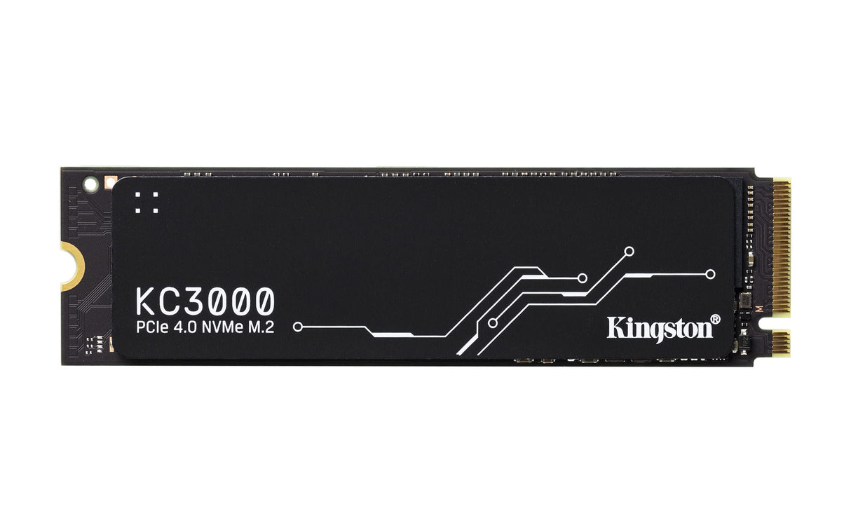 Kingston KC3000 PCIe 4.0 NVMe M.2 SSD - Almacenamiento de alto rendimiento para equipos de sobremesa y portátiles -SKC3000S/1024G