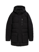 TOM TAILOR 1043659 Parka con Capucha Desmontable, 29999-Black, XXL Hombres