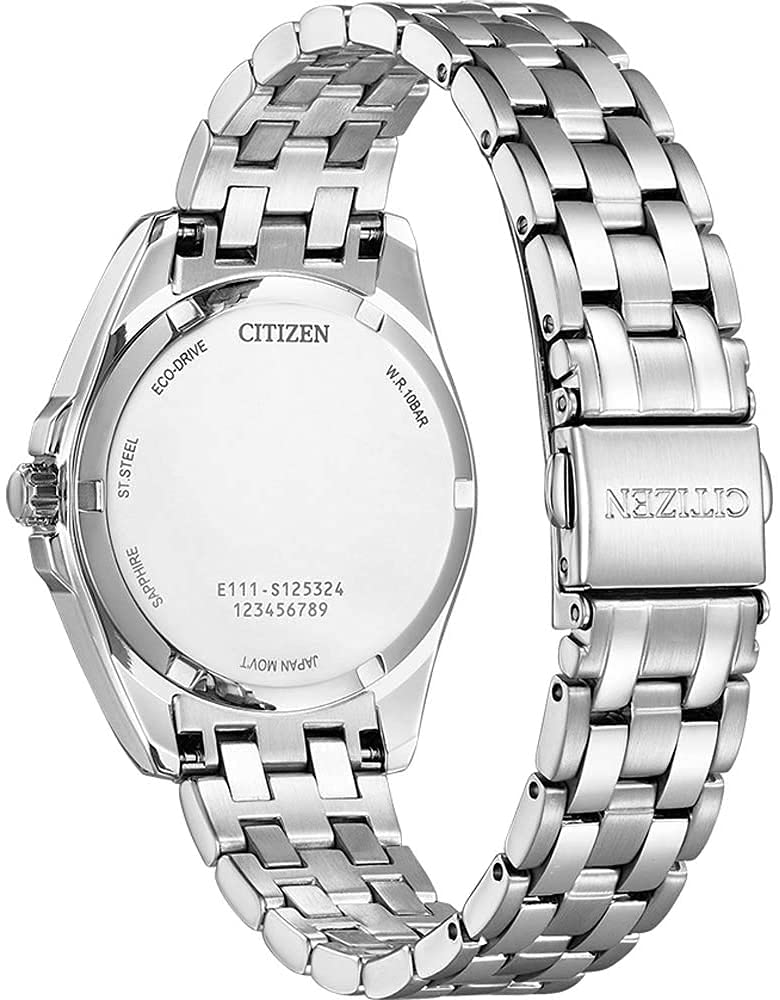 Citizen Reloj Analógico para Hombres de Cuarzo con Correa en Acero Inoxidable EO1210-83L
