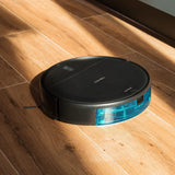 Cecotec Robot Aspirador con Navegación Giroscópica Conga 999 Map X-Treme. Motor de Succión 2000Pa, 2 Cepillos Laterales, 2 Mopas de Fregado, Autonomía 120 mins, Control con App y Mando