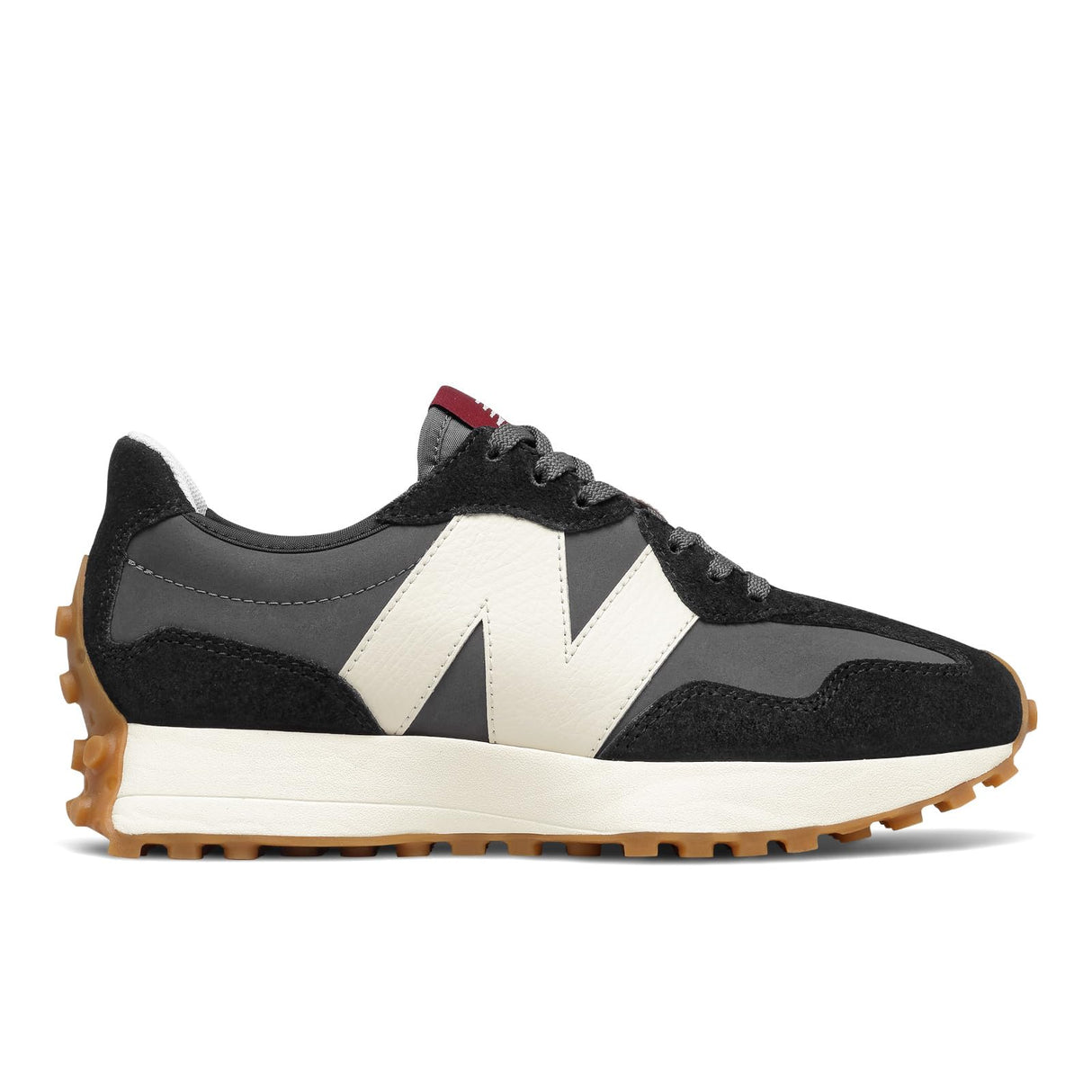 NEW BALANCE 327, Sneaker Mujer, Black, 35 EU