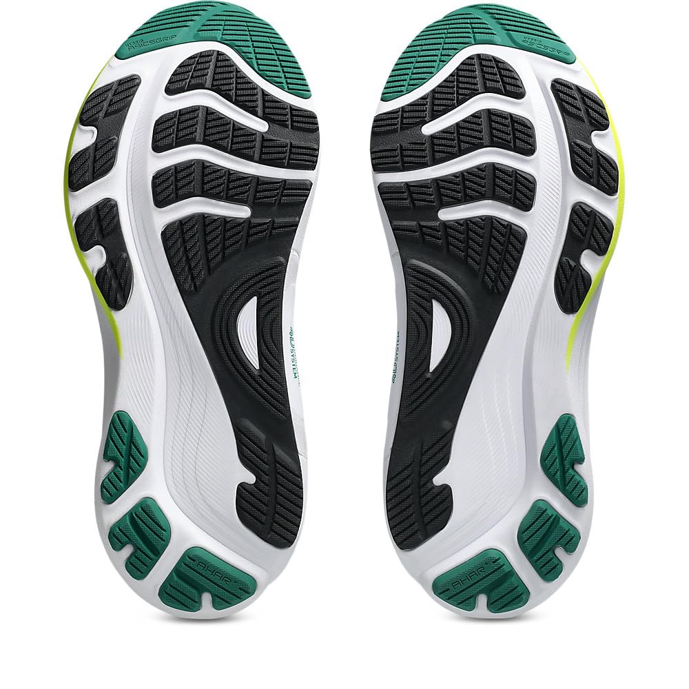 ASICS Gel-Kayano 32, Sneaker Hombre, Black Jasper Green, 44.5 EU