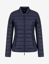 Armani Exchange Real Down Everyday Chaqueta, Mujer, Azul (Navy 1510), Small