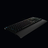 G213 Prodigy Gaming Keyboard, LIGHTSYNC RGB, Mech-Dome Llaves, Resistente a derrames, Botones Multimedia, AZERTY Belga Layout - Negro