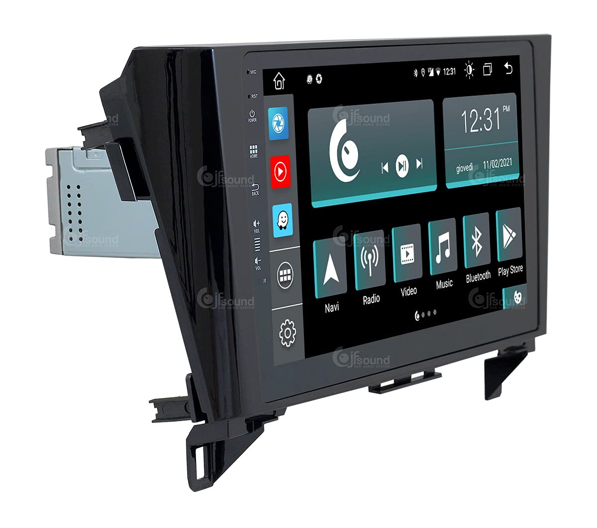 Autorradio de Ajuste Personalizado para Nissan Android GPS Bluetooth WiFi Dab USB Pantalla táctil Full HD 10" procesador de 8 núcleos y comandos de Voz