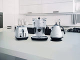 DeLonghi Eco 311 - Cafetera automática, 1100 W, 1.4 L, color plateado