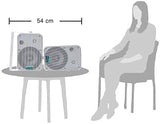 Pyle par de Altavoces de Pared, Techo, Inalambrico, Impermeable, Waterproof, Exteriores, Interiores, Par de 3.5” de 3 vias, Activo, Pasivo. Color Blanco