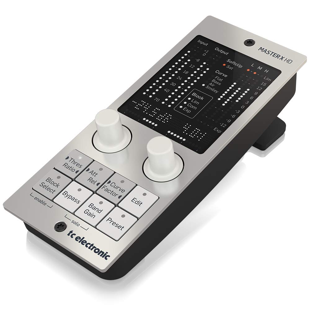 TC Electronic MASTER X HD NATIVE / MASTER X HD-DT Complemento de procesador dinámico multibanda con controlador de hardware dedicado