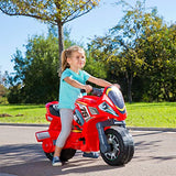 FEBER - Motofeber Turbo Hybrid 2 en 1, Moto Infantil con Batería de 6 Voltios y Correpasillos, Batería y Cargado Incluidos, para Niños a Partir de 3 años, Famosa (800013781)
