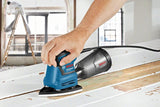 Bosch Professional GSS 160 MULTI - Lijadora orbital (180W, 3 platos 140, 160 y Delta, en L-BOXX)