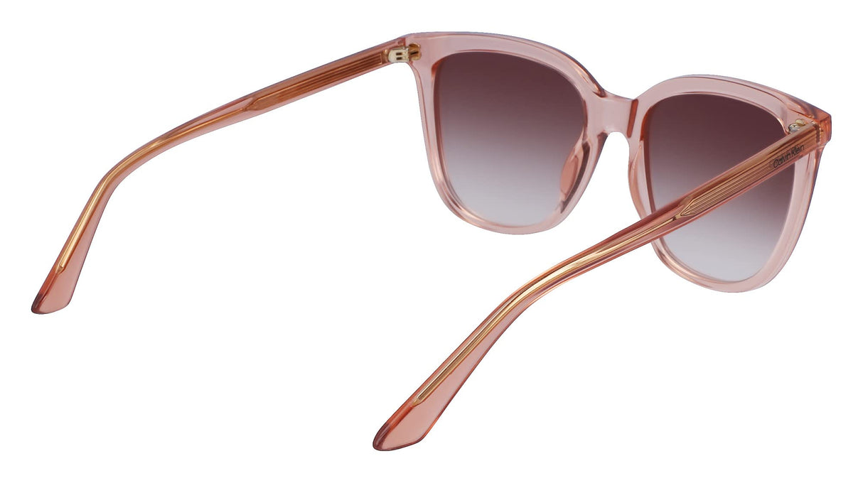 Calvin Klein Women's Sunglasses CK23506S - Rose with Gradient Brown Lens