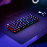 Glorious Gaming GMMK 2 Full Size (96%) - Teclado gaming mecánico, carcasa de aluminio, personalizable, keycaps dobles, switches Glorious Fox, RGB, distribuciones QWERTY español - Negro