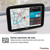 TomTom GPS Coche GO Classic Lite (5", información de tráfico y Alerta de radares, actualizaciones de mapas de Europa Mediante Wi-Fi y Soporte Reversible Integrado)