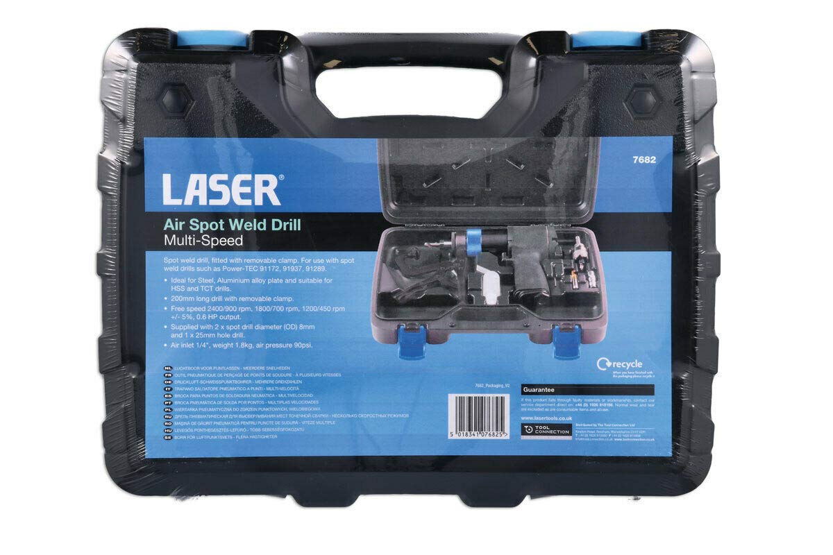 Laser 7682 Air Spot Weld Drill - Multi-Speed