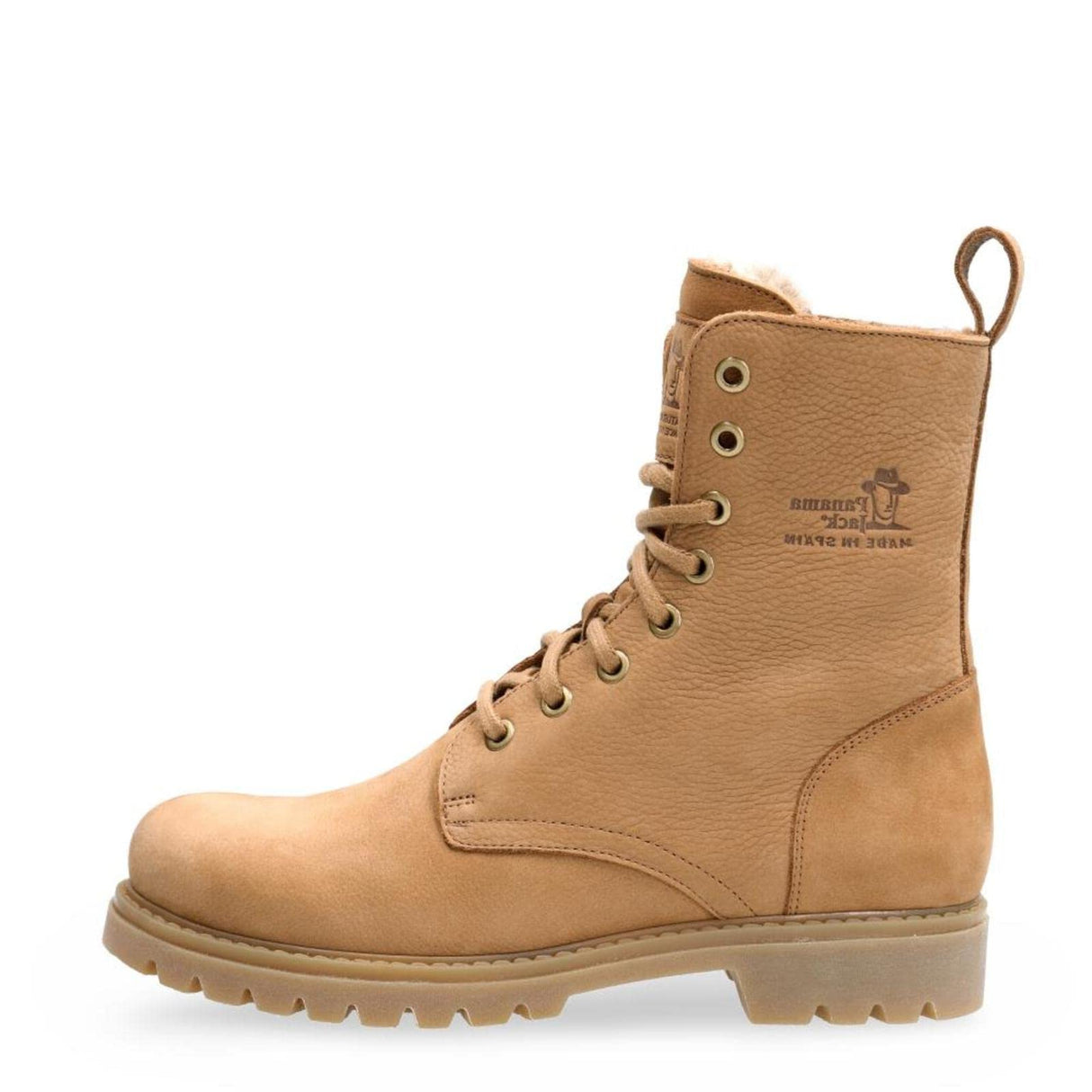 Panama Jack Frisia, Combat Boot Mujer, marrón Claro, 37 EU