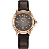 Citizen Reloj Analógico para Mujeres de Eco-Drive EM1163-09X