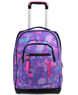 Seven Mochila con Ruedas, IRIDESCENT, Lila - Mochila 2 en 1, Mochila Escolar con Carro, Crossover System - Bolso Escolar Niños, para adolescentes - Bolsillo Interior con Organizador
