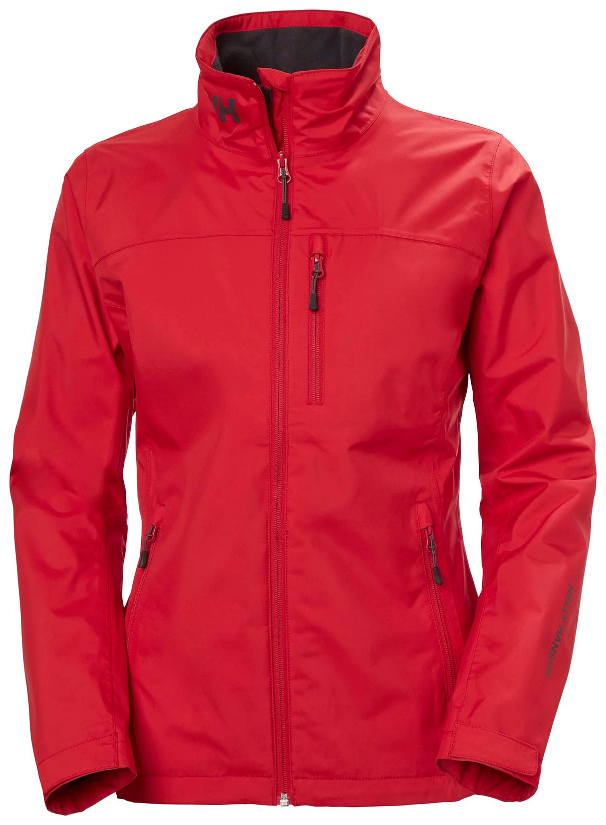 Helly Hansen Women's W Crew Midlayer Waterproof Windproof Breathable Sailing Jacket, Red, L