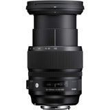Sigma 24-105mm F4 DG OS HSM - Objetivo para cámara réflex Nikon (estabilizador, diámetro filtro 82 mm), color negro