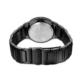 BERING 15239-727 Reloj solar para hombre con caja de titanio de 39 mm con acabado en negro y esfera azul, brazalete de titanio con detalles de titanio, resistencia al agua de 10 ATM