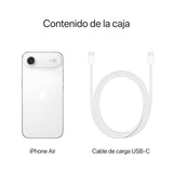 iPhone Air de 256 GB: El iPhone más Fino jamás Creado, Pantalla de 6,5 Pulgadas con Promotion hasta 120 Hz, Chip A19 Pro, cámara Frontal Center Stage, autonomía para el día Entero; Blanco Nube