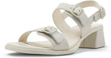 Camper Kora Sandal K201739, Sandalia de 2 Correas Mujer, Naturaleza Blanca 002, 38 EU