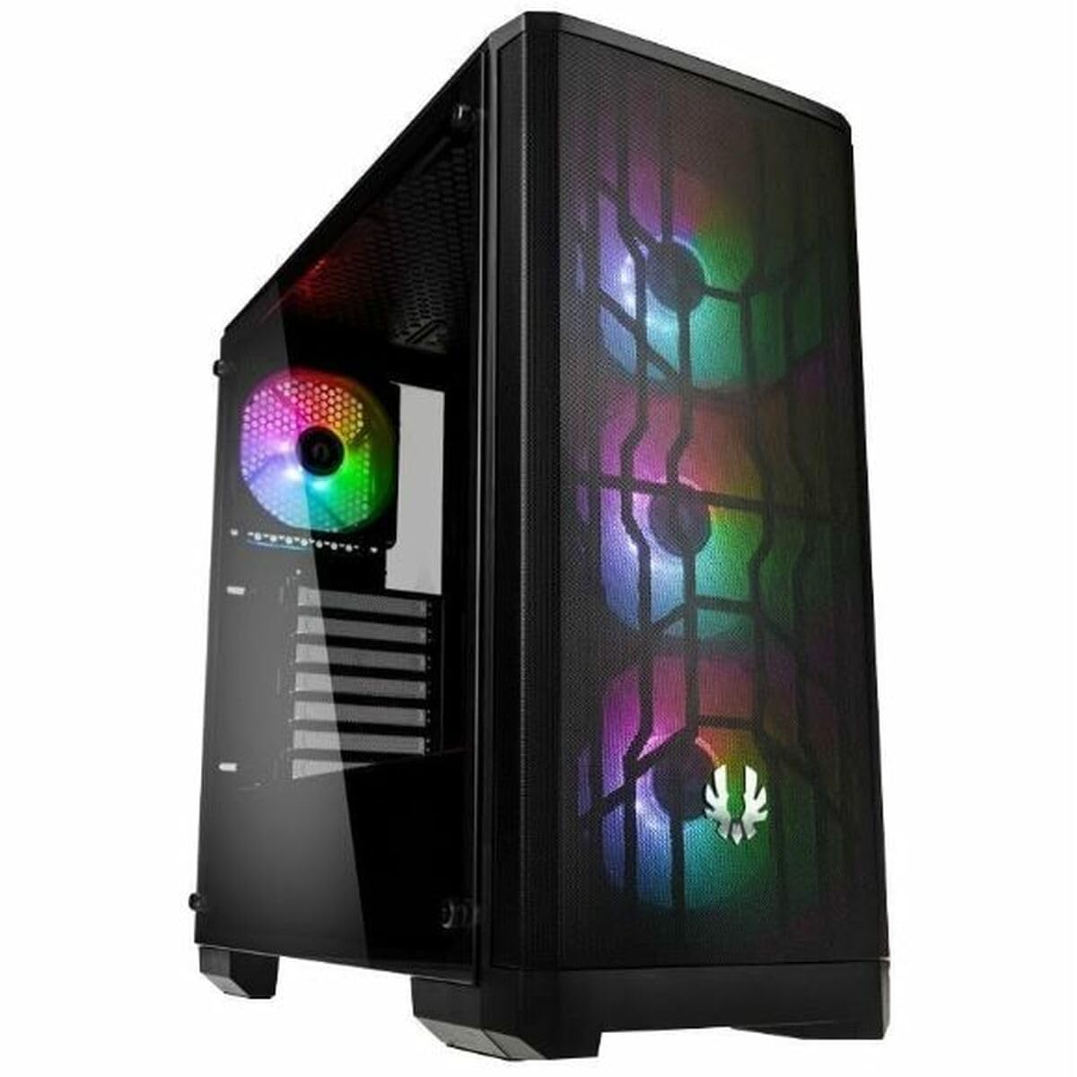 BitFenix Caja Semitorre ATX Nova Mesh TG 4ARGB Negro 850 W
