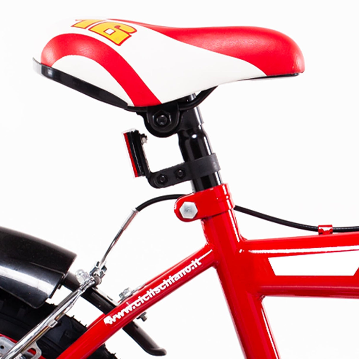 SCH Bici Chicane Bicicleta niño, roja, 16" (40,64 cm)