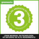 Greenworks GD24DD35K2 Taladro Atornillador y GD24ID200 Taladro de Impacto CON 2 x 24V 2Ah Baterías y Cargador, Garantía de 3 Años