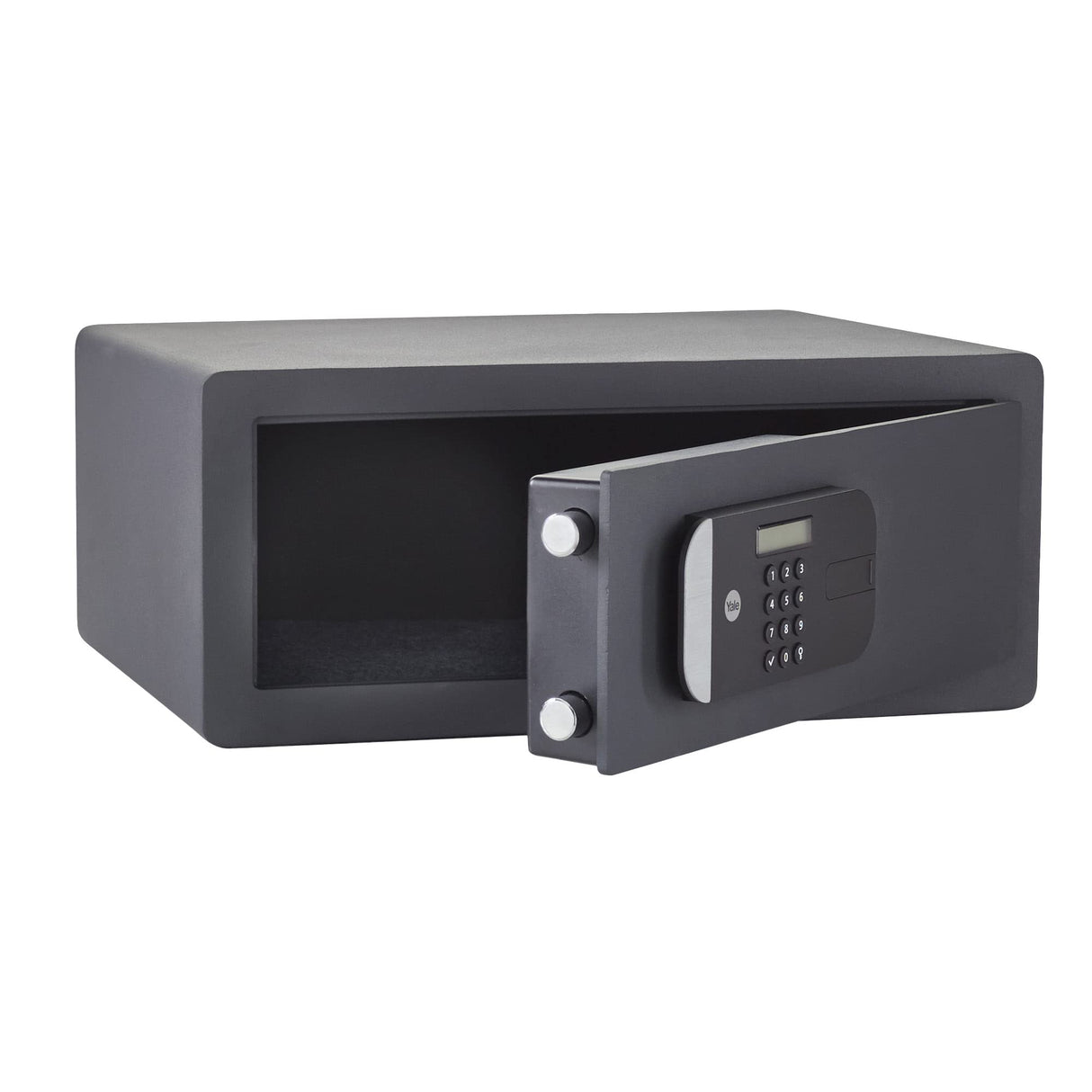 Yale Caja Fuerte Motorizada para Portátil con Huella Dactilar YLFM/200/EG1: Máxima Seguridad, PIN o Llave, Certificación Sold Secure, Luz Interior y Anclaje