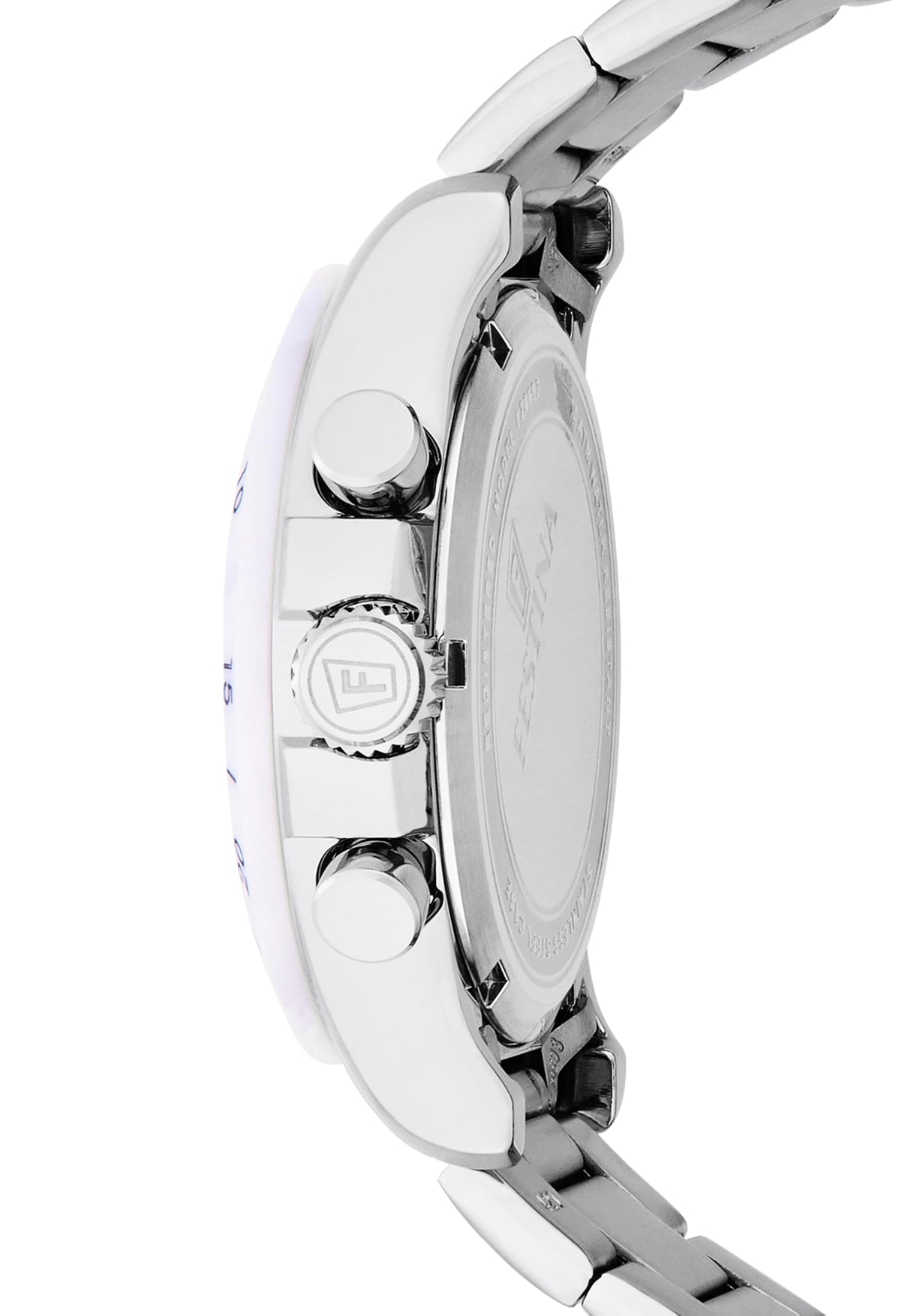 Reloj FESTINA para Unisex F20693/1 Ceramic Caja de Acero Inoxidable 316l Plateado Correa de Acero Inoxidable 316l Plateado