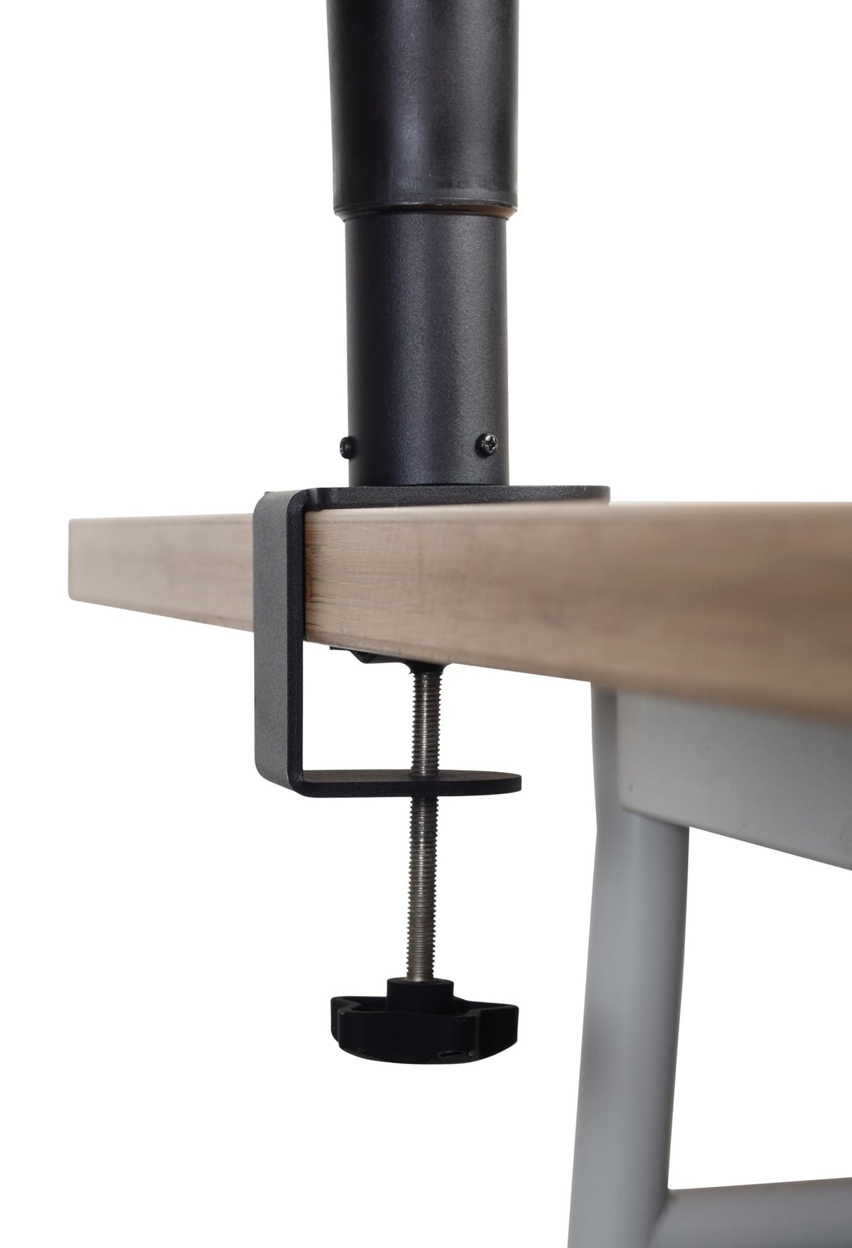 Gator Frameworks Soportes de escritorio con pinza para monitor de estudio y altavoz con superficie acolchada de espuma EVA, ángulo ajustable de 0° a 15° - Juego de 2 (GFWSPKSTMNDSKCMP)