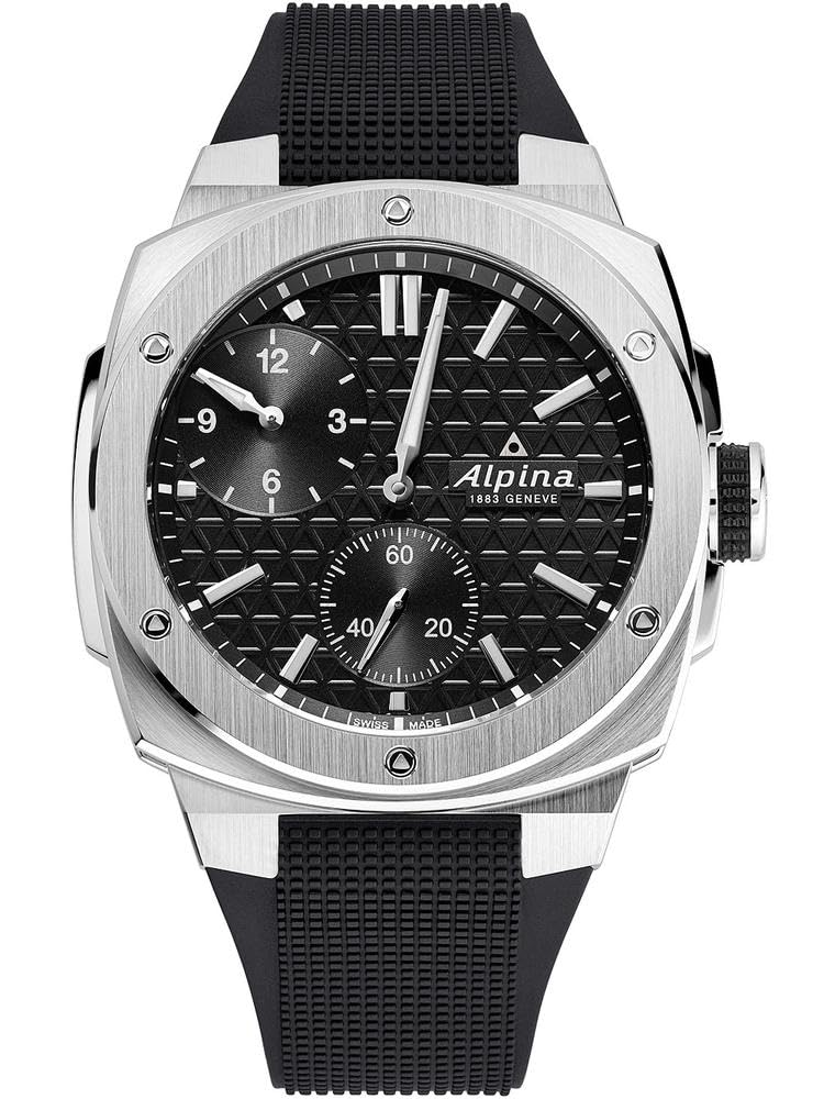 Alpina Reloj Analógico para Hombre de Cuarzo con Correa en Acero Inoxidable mid-39679