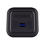 Trust Azura Altavoz Bluetooth Potente 100W para Fiestas, Altavoz Portátil Inalámbrico Luz LED RGB Intemperie IPX4, Altavoces Bluetooth Batería Recargable 11H, 2 Entradas de Micrófono Karaoke