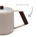 Bredemeijer - Teapot Duet Design Boston 1,1 L Beige Brown