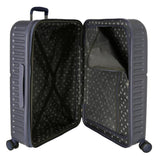 Pepe Jeans Kay Juego de maletas Azul 55/70 cms Rígida ABS Cierre TSA integrado 116L 7,54 kgs 4 Ruedas dobles Equipaje de Mano
