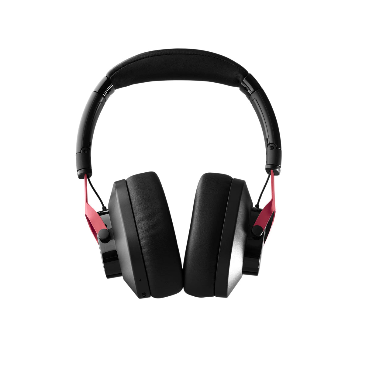 Austrian Audio Hi-X25BT Auriculares Bluetooth, Auriculares inalámbricos Profesionales (circumaurales, Almohadillas de Espuma con Memoria, Control táctil), Negro/Rojo